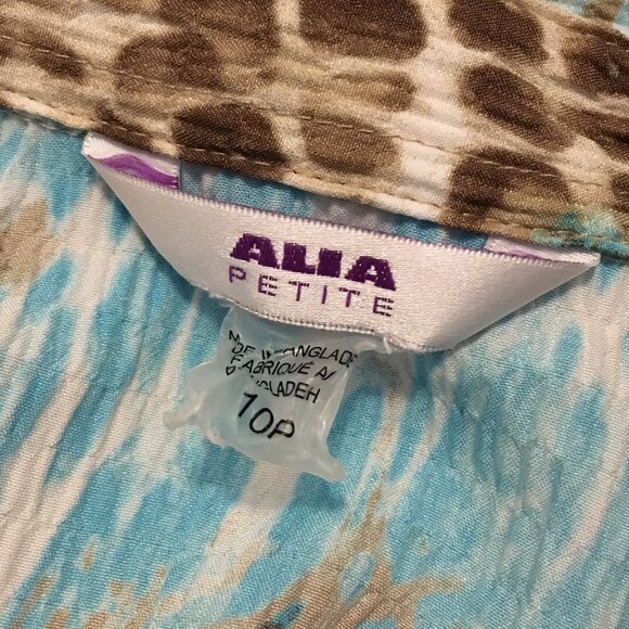 Eccentric Animal Print Button Down Dress Shirt - Picture 9 of 16